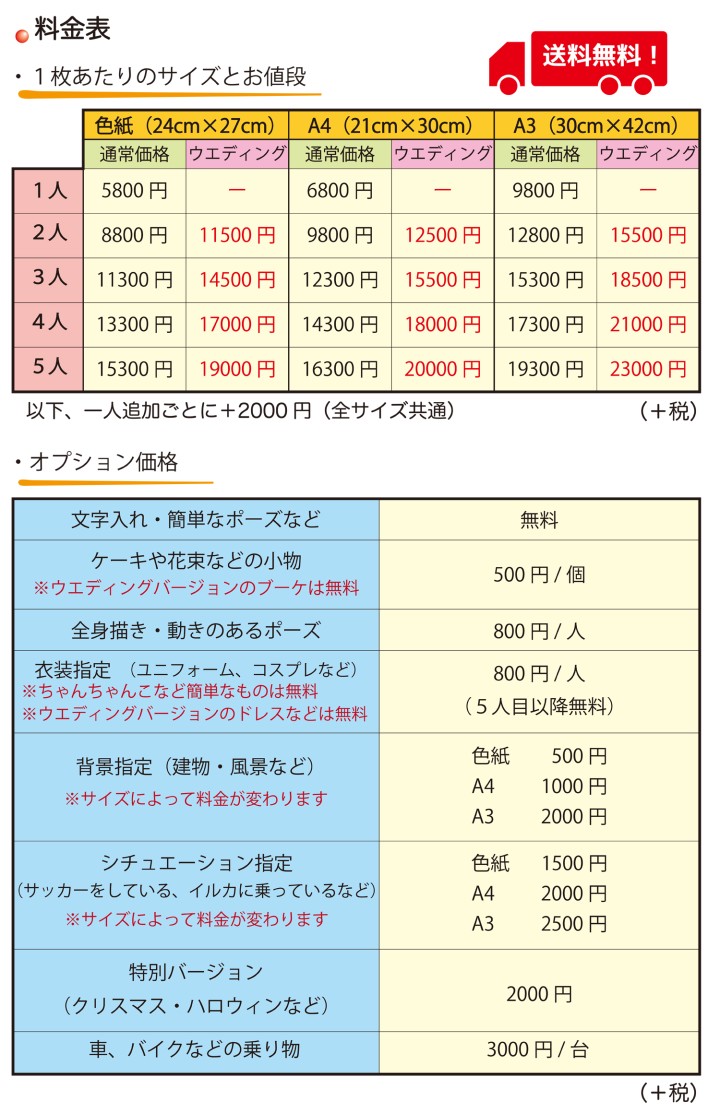 価格表