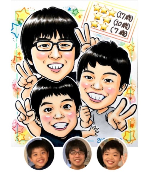 基本似顔絵サンプル③
